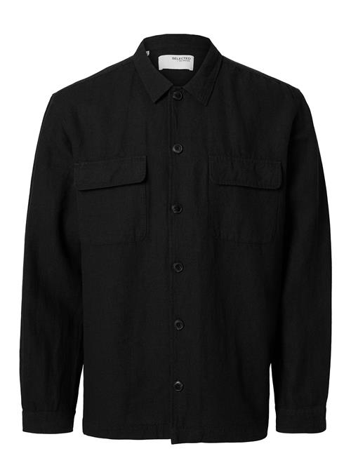 Selected | Slm-Leroy Linen Blend Overshirt Ls Noos | XXL