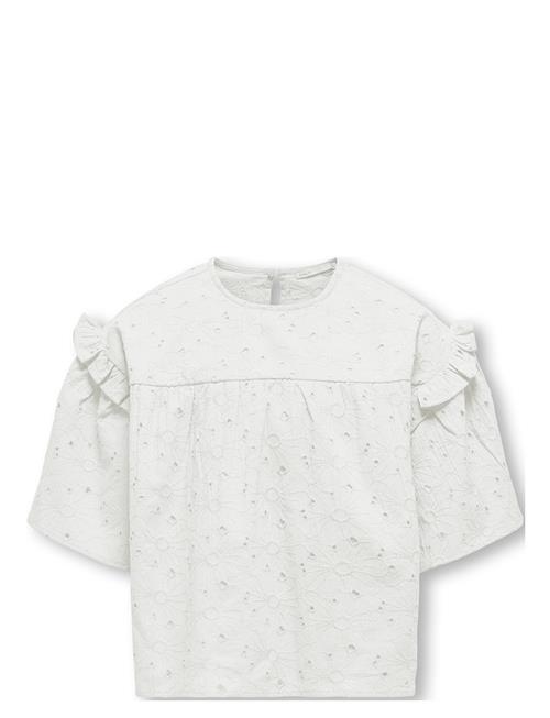 Kids Only | Kogdaisy S/S Emb Anglaise Shirt Wvn | 128