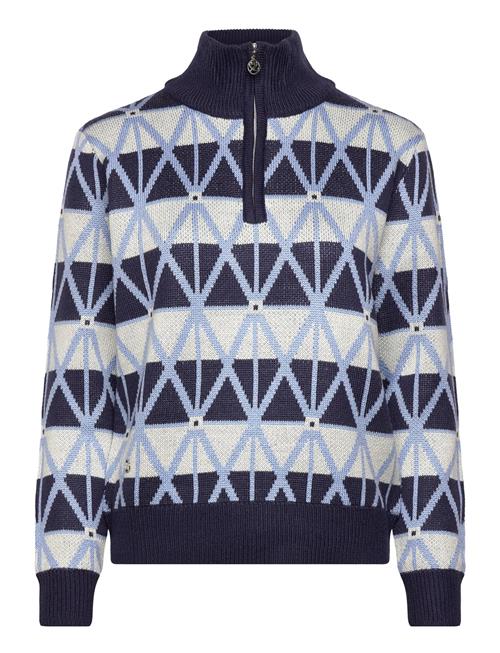 Daily Sports | Argyle Half Neck Pullover Lined | S