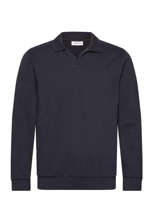 Lindbergh | Jersey Split Neck W. Collar L/ | M