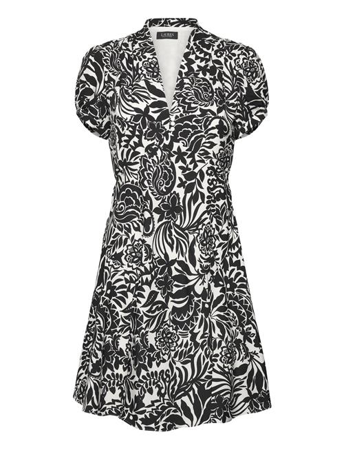 Lauren Ralph Lauren | Floral Crepe Short-Sleeve Dress | 40