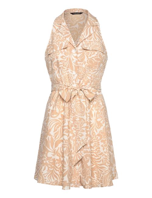 Lauren Ralph Lauren | Floral Crepe Sleeveless Shirtdress | 40