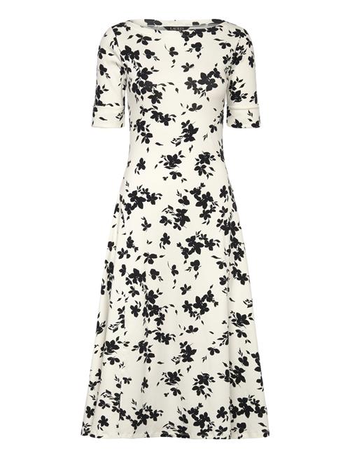 Lauren Ralph Lauren | Floral Stretch Cotton Midi Dress | XS