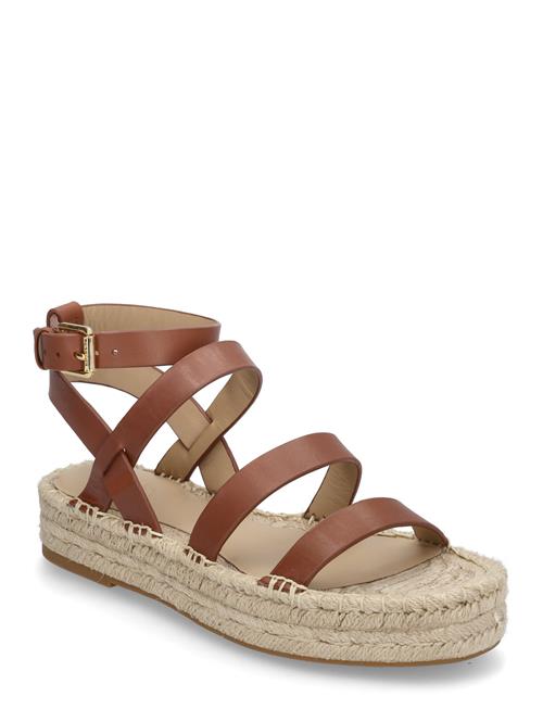 Lauren Ralph Lauren | Polly Leather Gladiator Espadrille | 39