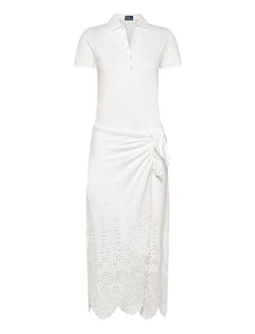 Polo Ralph Lauren | Eyelet Piqué Wrap Polo Dress | S