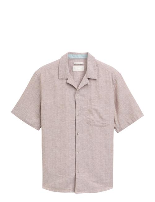 Tom Tailor | Structured Cotton Linen Shirt | S