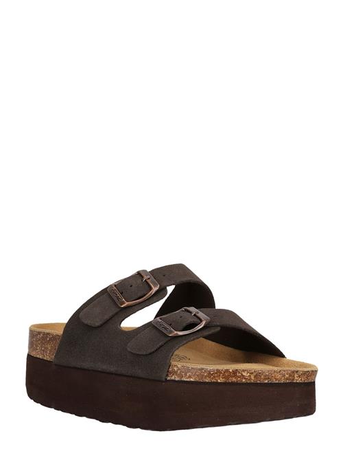 Cruz | Gaze W Leather Chunky Cork Sandal | 41