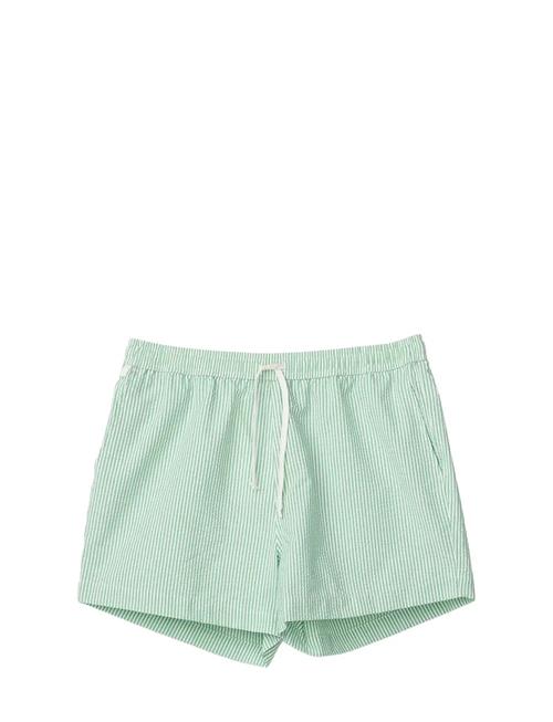 Lexington Clothing | Striped Seersucker Swim Trunks | XL