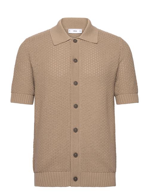 Mango | Cotton Knit Shirt | L