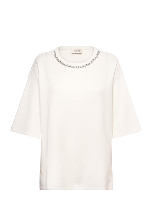 Cream | Crsillar Short Sleeve Pullover | XS