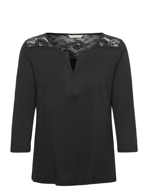 Cream | Crjanny Lace Jersey Blouse | S