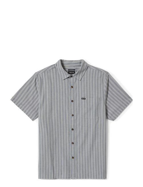 Brixton | Cru Oxford Stripe S/S Wvn | S