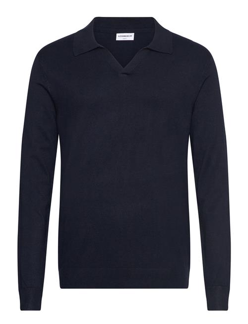 Lindbergh | Ecovero L/S V-Neck Polo | L