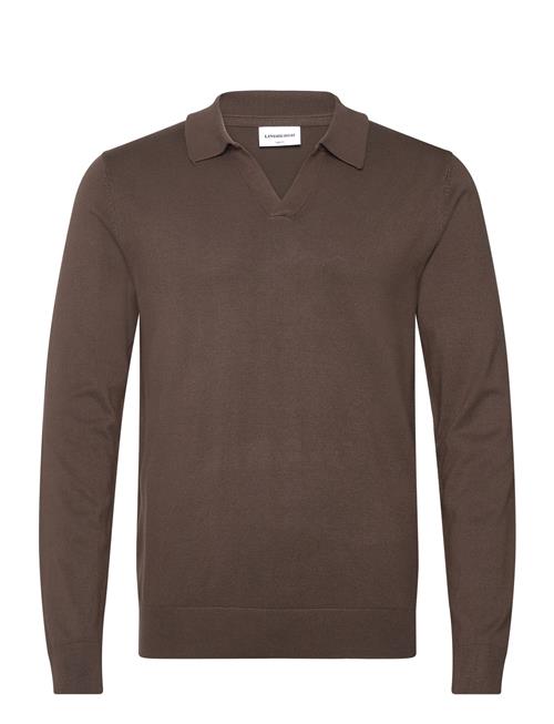 Lindbergh | Ecovero L/S V-Neck Polo | XL