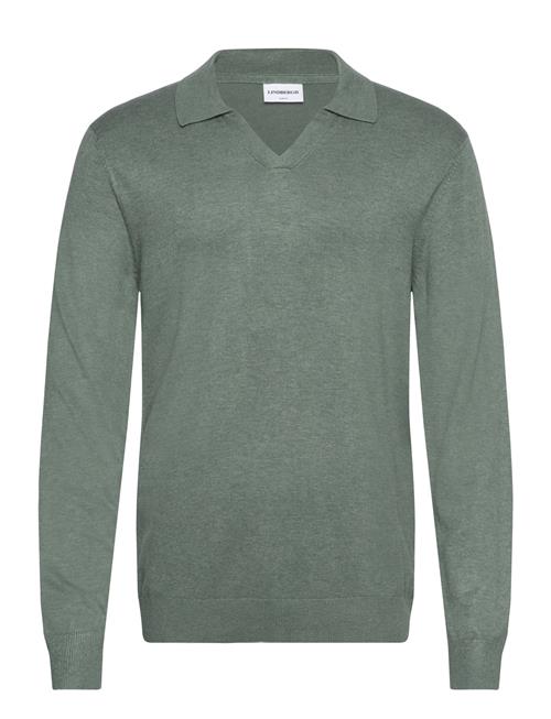 Lindbergh | Ecovero L/S V-Neck Polo | L