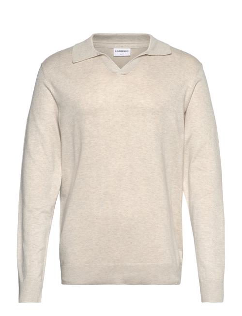 Lindbergh | Ecovero L/S V-Neck Polo | XXL