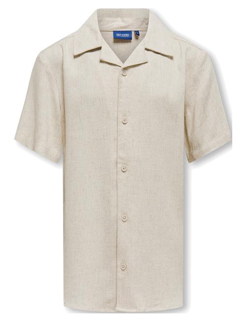 ONLY & SONS | Osjkari Ss Shirt Visc Lin 0075 Resort | 164