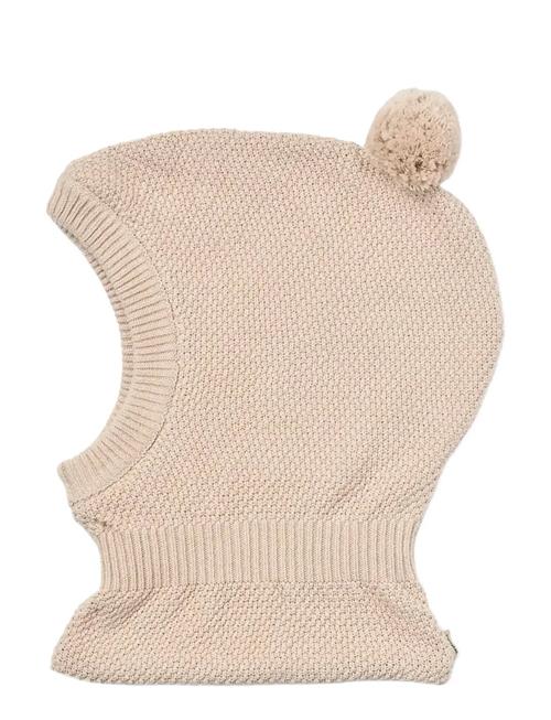 Wheat | Knitted Balaclava Pomi | 6-8Y