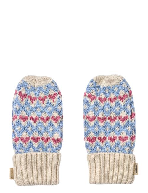 Wheat | Jacquard Mittens Haansi | L