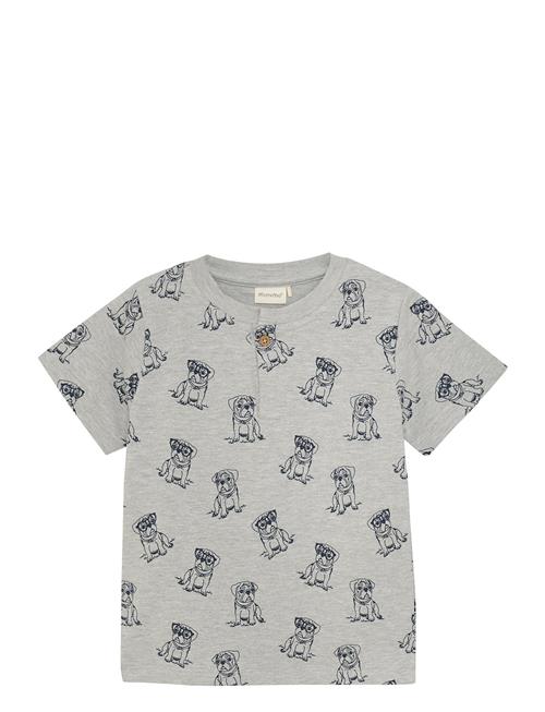 Minymo | T-Shirt Ss Aop Sweat | 116