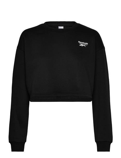 Reebok Classics | Id Small Logo Cropped Fleece Crewne | M