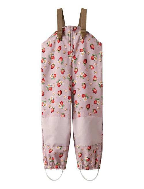 name it | Nmfalfa08 Softshell Bib Pant Aop Fo | 98