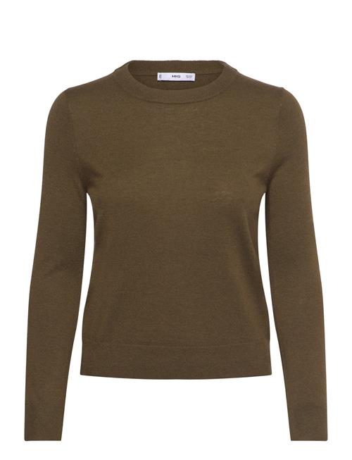Mango | Wool-Blend Round-Neck Sweater | XS