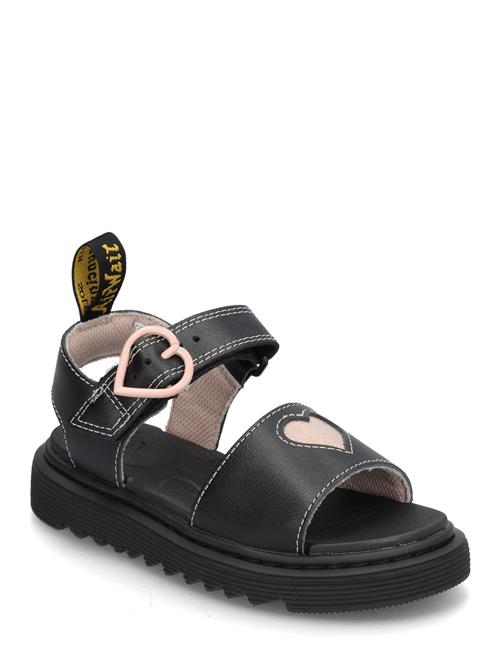 Dr. Martens | Marlowe Hearts J Black+Powder Pink T Lamper+Nebula Glitter | 30
