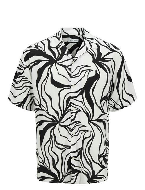 Jack & Jones | Jjjeff Monochrome Resort Shirt Ss | L