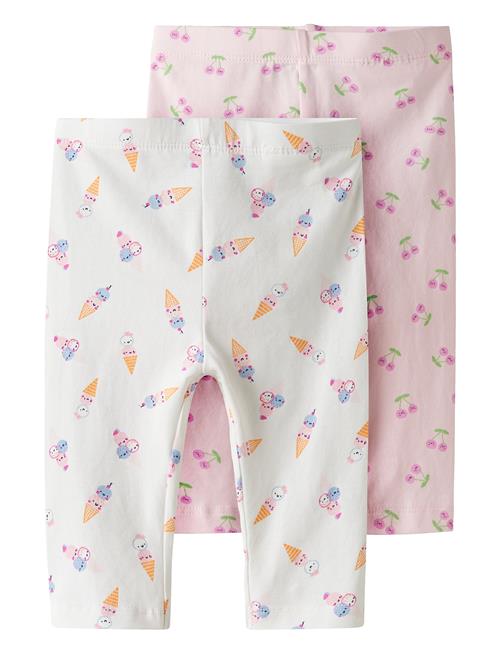 name it | Nmfvivian 2P Aop Capri Legging | 116