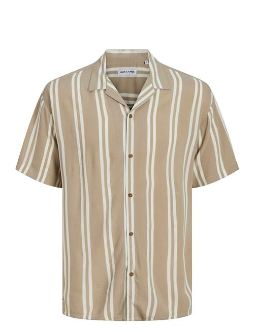 Jack & Jones | Jjejeff Stripe Resort Shirt Ss Sn | L