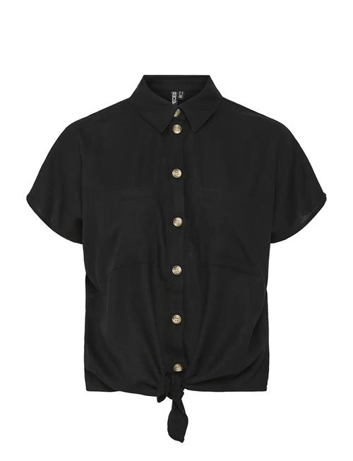 Pieces | Pcpia Linen Blend  Ss Tie Shirt Wvn Noos | M