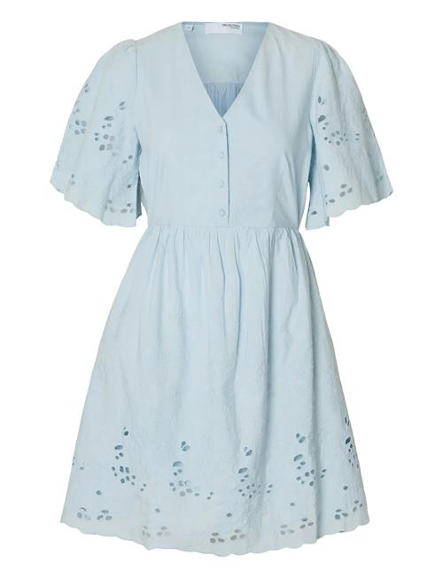 Selected | Slfdahlia Ss Short Broderi Dress Noos | 34