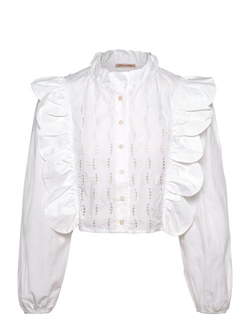 Stella Nova | Blouse With Scallops And Embroideri | 34