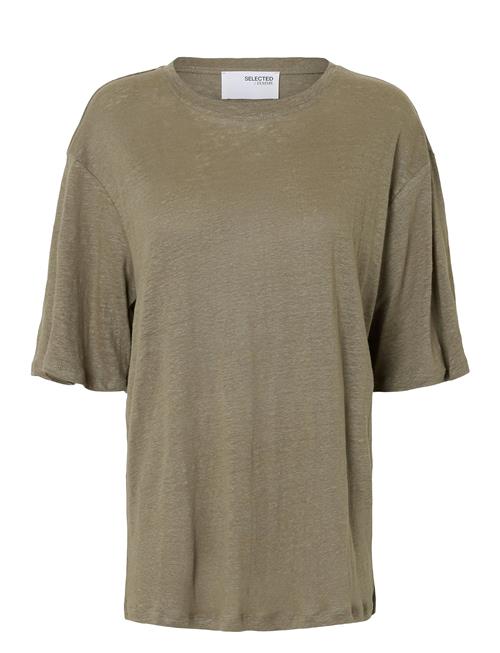 Selected | Slfvilja Linen Ss Tee | S