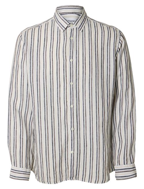 Selected | Slhregkylian Linen Ls Shirt | XXL