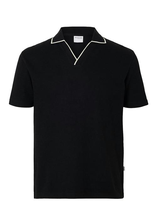 Selected | Slhsangev Split Neck Ss Polo | M