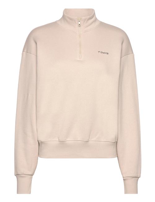 7 DAYS Active | Organic Fitted Half Zip | L