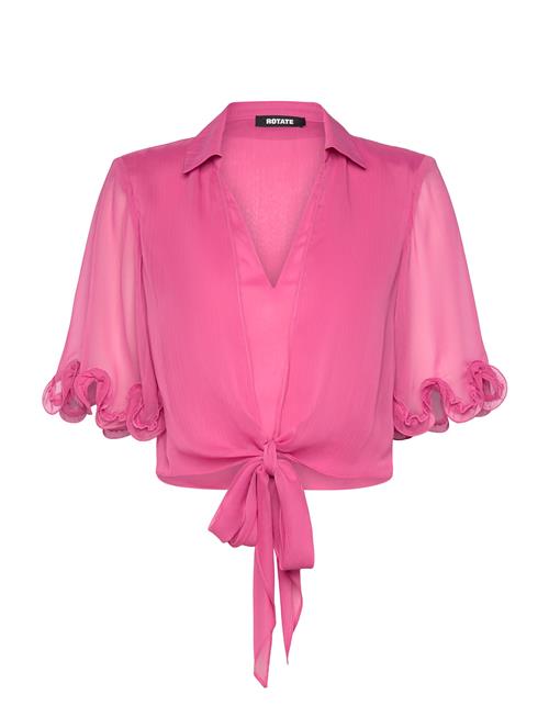 ROTATE | Chiffon Tied Top | 36