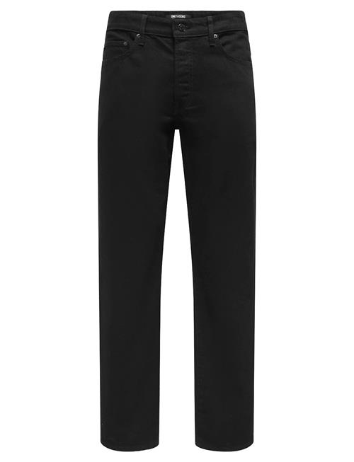 ONLY & SONS | Onsedge Stay Black 3425 Azg Dnm Noos | 34 x 32