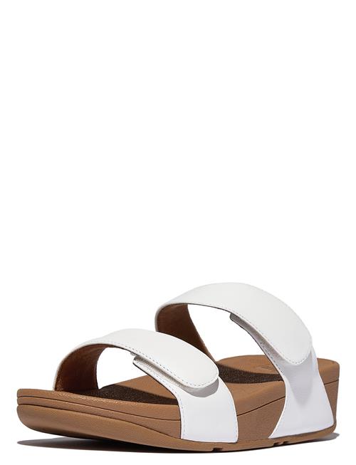 FitFlop | Lulu Adjustable Leather Slides | 42
