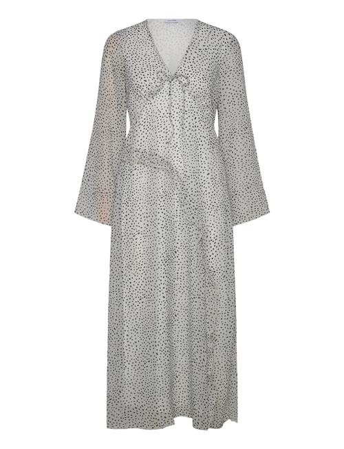 Bubbleroom | V-Neck Frill Dress | 38