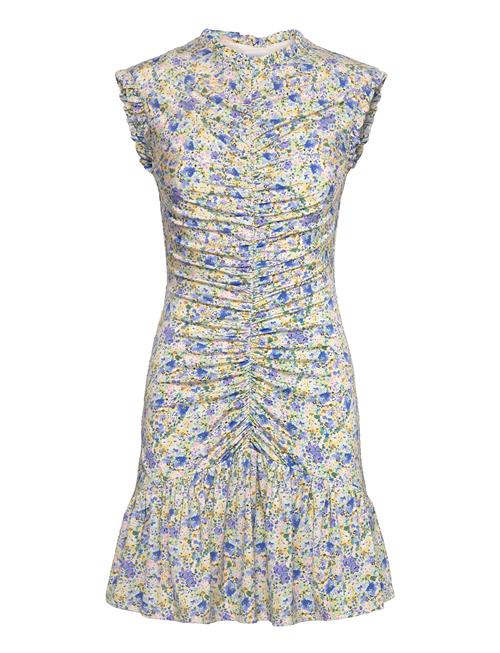 Malina | Agnes Draped Jersey Mini Dress | L