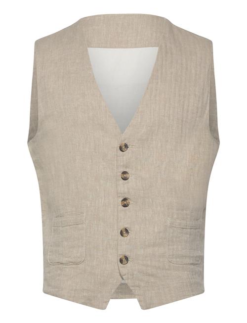 Lindbergh | Cotton Linen Waistcoat | XXL