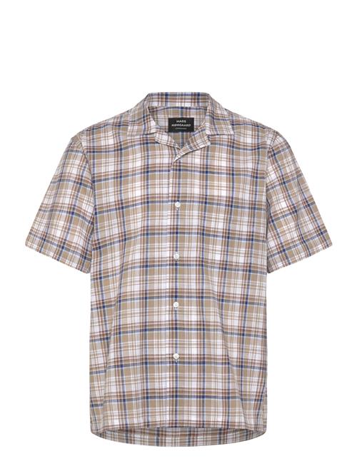 Mads Nørgaard | Loose Cotton Check Kenji Shirt Ss | S