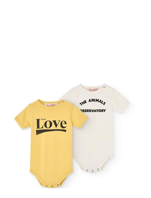 THE ANIMALS OBSERVATORY | Pack Chimpanzee Baby Body Yellow | 18 M