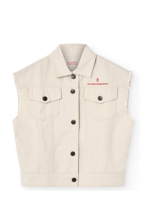THE ANIMALS OBSERVATORY | Hog Kid Vest Raw White | 4 Y