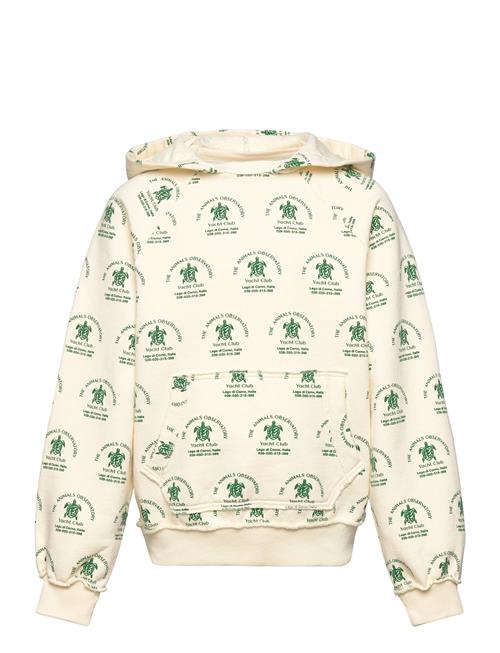 THE ANIMALS OBSERVATORY | Beaver Kid Hoodie White Flowers | 4 Y