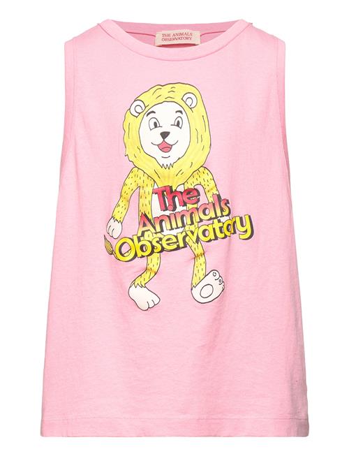 THE ANIMALS OBSERVATORY | Frog Kid Tank Top Pink | 4 Y