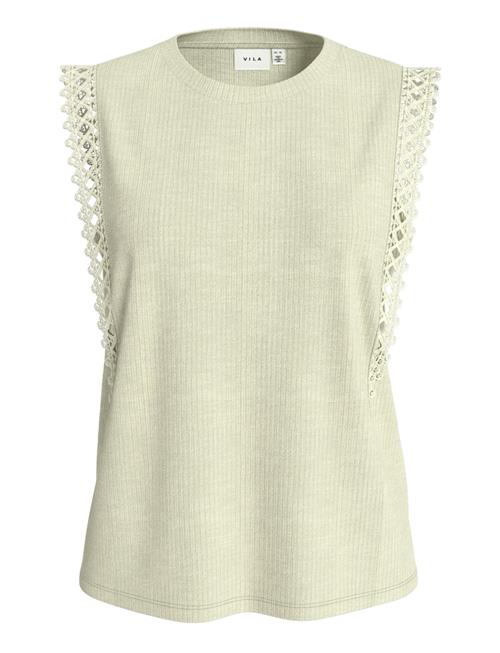 Vila | Viotessa O-Neck Cap Sleeve Top | XS